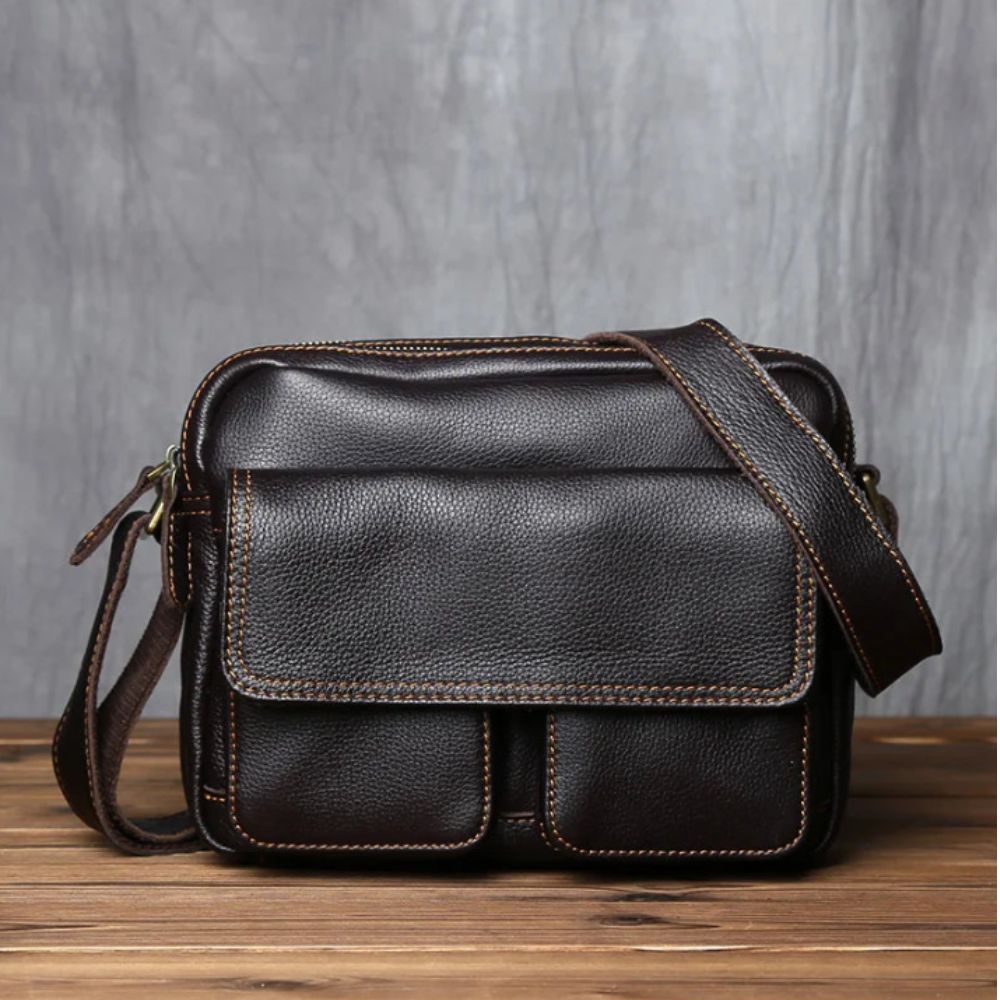 Sac Messenger en Cuir pour Homme
