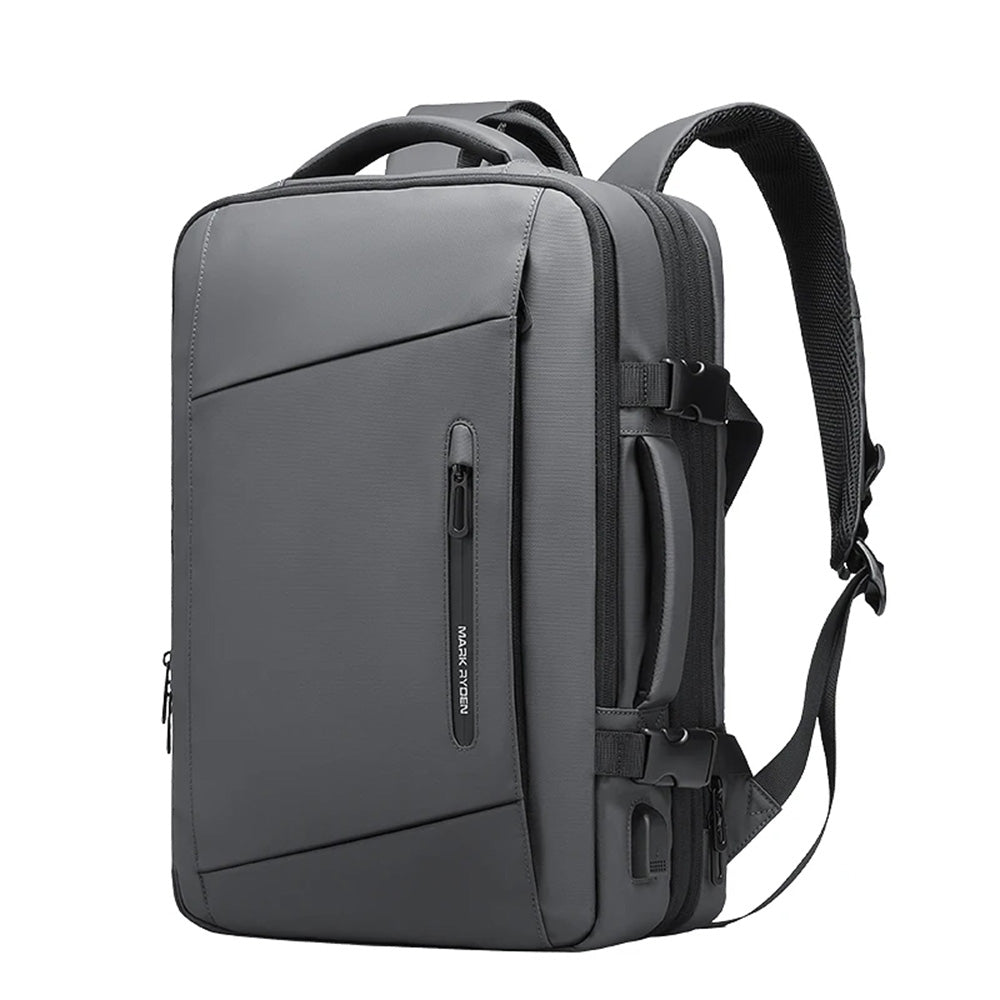 HOMIEE Sac à Dos Voyage Extra Large 40L - Sac Cabine Avion Imperméable Ordinateur 17" Avec USB, Antivol & Léger, Noir