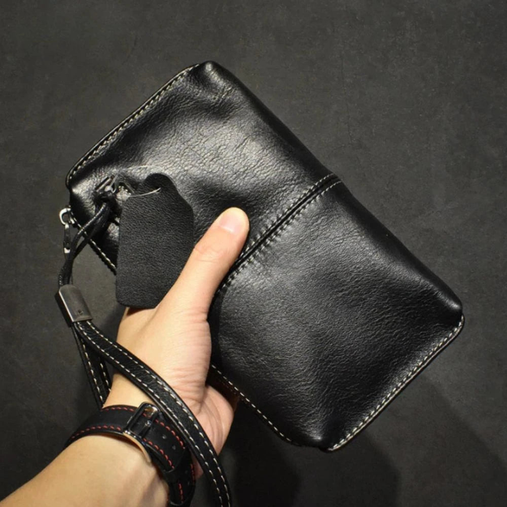 Pochette Longue en Cuir pour Homme