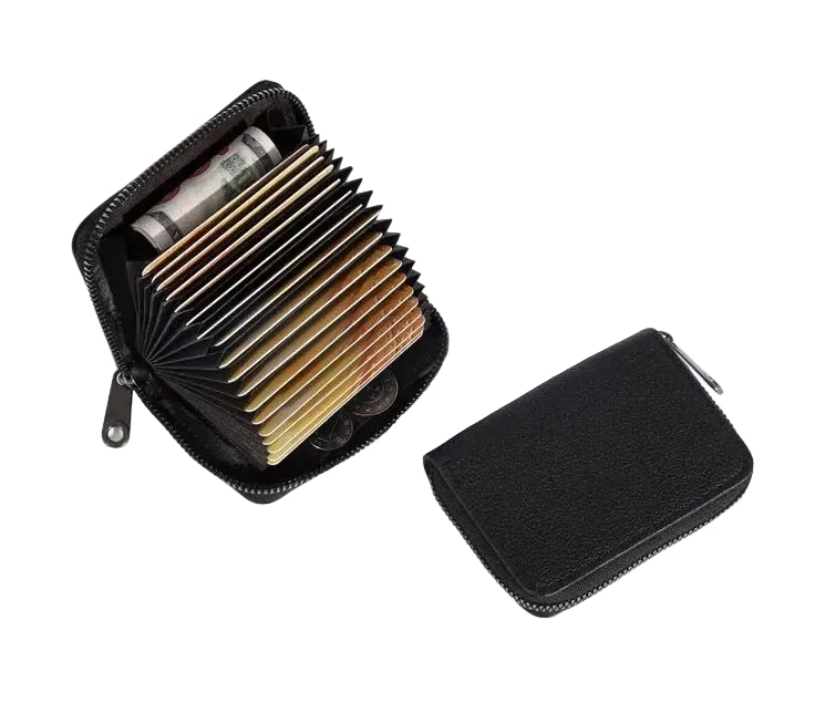 Porte Cartes Zippé Compact