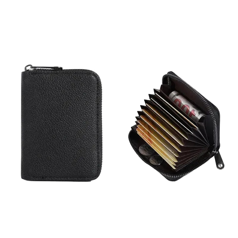 Porte Cartes Zippé Compact