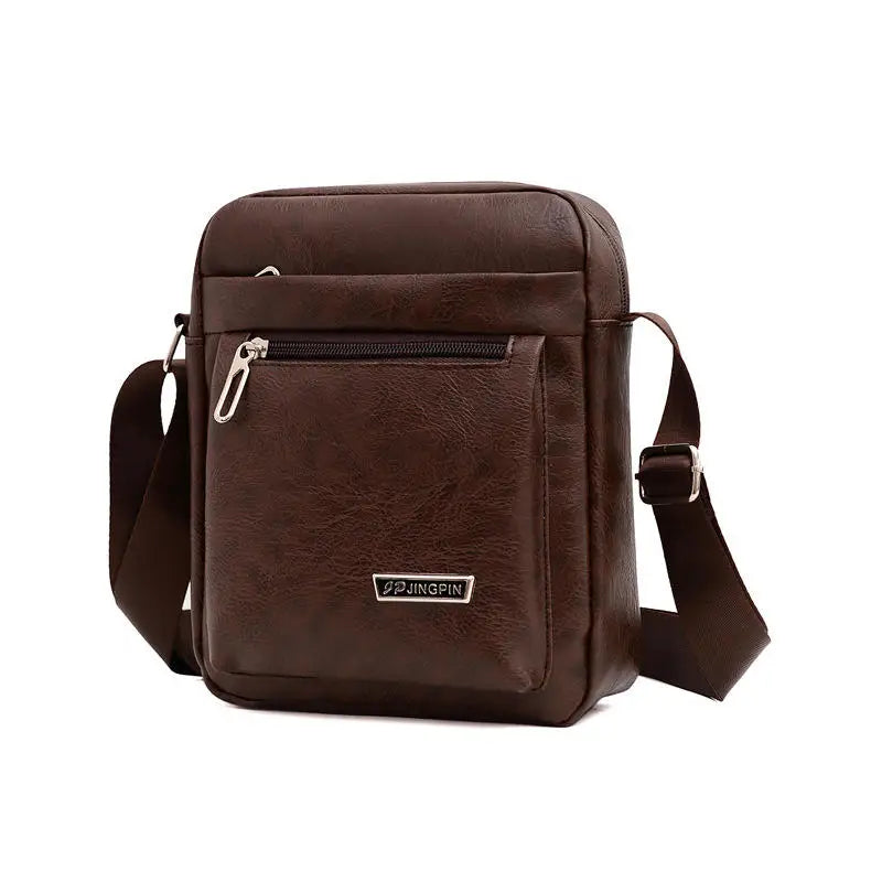 Sacoche Multi Poches Pratique en Cuir