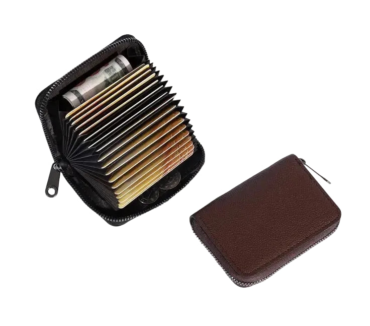 Porte Cartes Zippé Compact