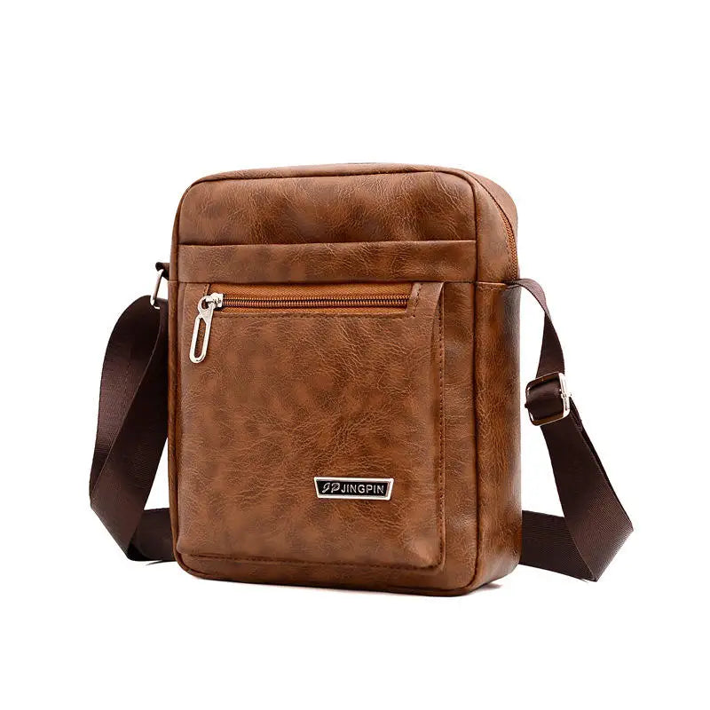 Sacoche Multi Poches Pratique en Cuir