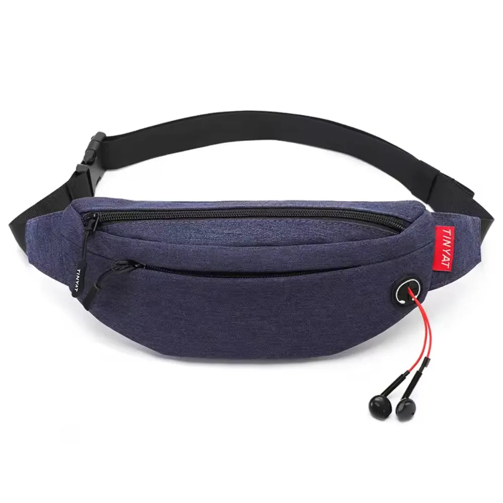 Sac Banane Sport Avec Sortie Écouteurs