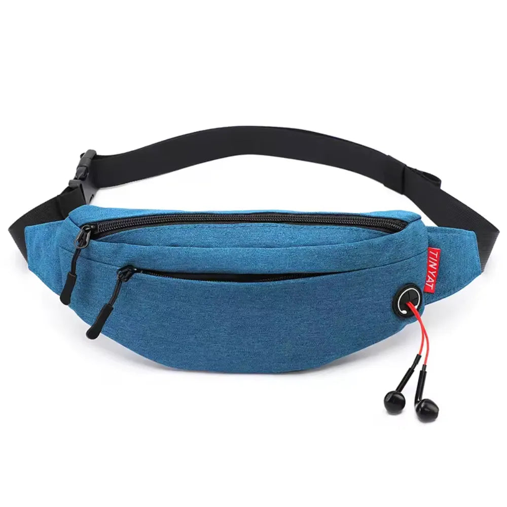 Sac Banane Sport Avec Sortie Écouteurs