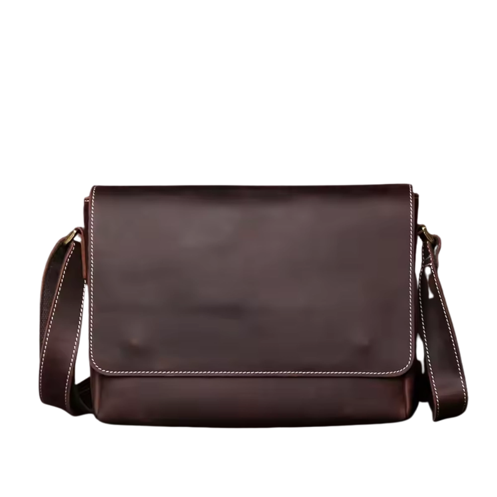 Sac Besace en Cuir Vinatge pour Homme