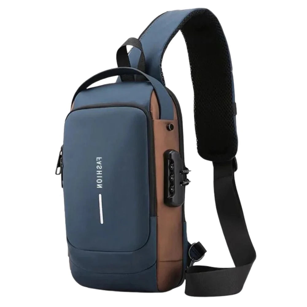 Sac à Bandoulière Anti-Pickpocket pour Homme