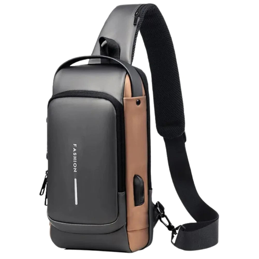 Sac à Bandoulière Anti-Pickpocket pour Homme