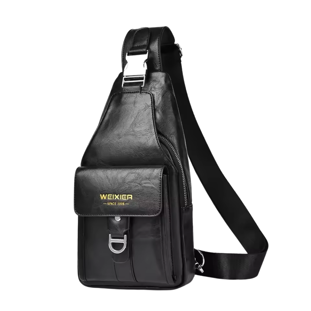 Sac de Poitrine en Cuir pour Homme